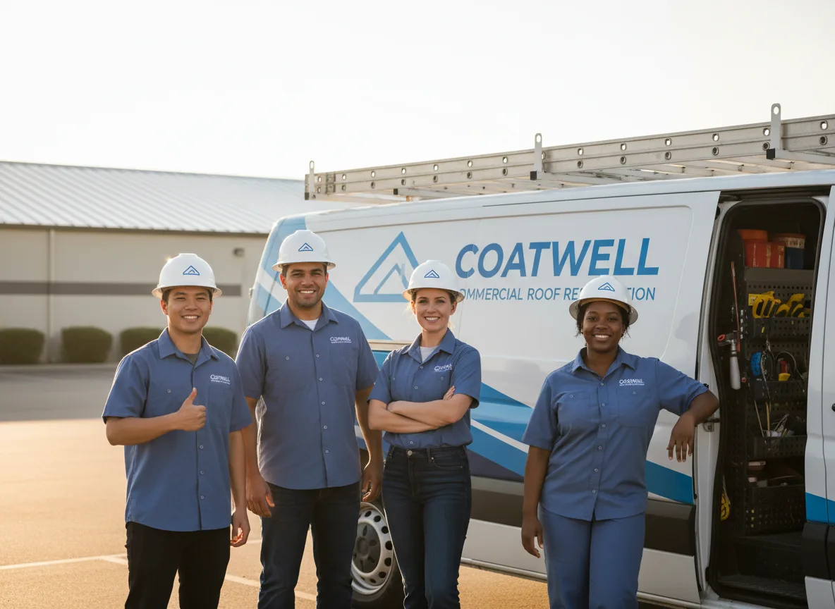 Commercial roof coating company in Wellington, MO
